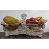 Balança Antiga Decoração Déc.1950 Martins Ferreira 40kl Leia