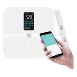 Balança Bioimpedancia Corporal Digital App Bluetooth W610 Cor Branco