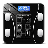 Balança Bioimpedância Profissional Com App Bluetooth 180kg Cor Preto
