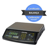 Balança Comercial Digital Systel Clipse - Bateria / Inmetro