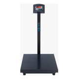 Balança Comercial Industrial 300kg Coluna 50x50 Preta Welmy