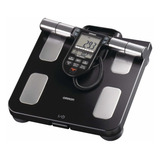 Balança Corporal Digital Pediátrica Omron Balanza Control Hbf-514c Preta, Até 150 Kg