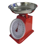 Balança De Cozinha Feira Mesa 30kg Analógica Retrô 3 Cores