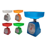Balança De Cozinha Retro Ponteiro Coloridas - Até 5kg