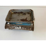 Balança De Mesa Antiga Metalurgica Veba Azul