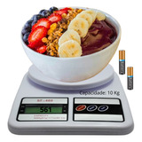 Balança De Precisão 10kg Digital Cozinha Dieta E Nutrição   