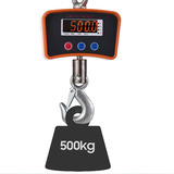 Balança Digital 500kg Guindaste Industrial Lcd Portátil Boa
