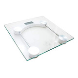 Balança Digital Banheiro Peso Corporal Vidro Temperado 180kg Cor Branco