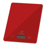 Balança Digital De Cozinha 5kg Vermelha Ce118 Up