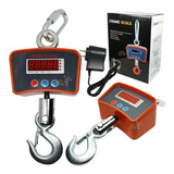 Balança Digital Gancho 500kg Suspensa Com Bateria Interna