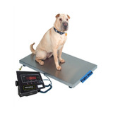 Balança Digital Pet Veterinária 200kg/20g 70x50 Prato Inox