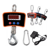Balança Digital Suspensa De Gancho 1000kg Big Bag Tonelada 