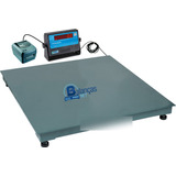Balança Eletrônica 2000kg X 500g 1,50x1,50 + Impressora