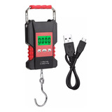 Balança Eletrônica Impermeável Recarregável Lcd Usb De 50 Kg