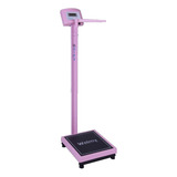 Balança Médica Eletrônica Antropômetro W200a 100g Rosa Welmy