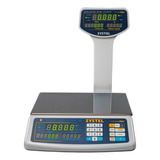 Balança Systel 30kg Com Torre Branca - Bateria