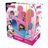 Balanço Infantil Minnie Com Encosto Regulável