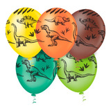 Balão - Bexiga Dinossauro - 25 Unidades