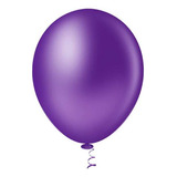 Balao 7 Liso Redondo Violeta 50un Pic Pic
