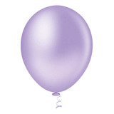 Balao 9 Liso Redondo Granfesta Lilas 50un Pic Pic