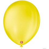 Balão Amarelo Citrino 11 Pol 28cm