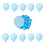 Balão Bexiga Candy Colors Azul -