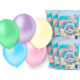Balão Bexiga Candy Colors Diversas Cores 50und Tamanho 5