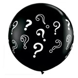 Balão Bexiga Hiperfesta Chá Revelação Interrogação