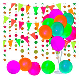 Balão Bexiga Neon Festa - 50