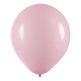 Balão Bexiga Redondo 16 Rosa Claro