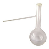 Balão Destilação Fundo Redondo Saida Lateral 50 Ml