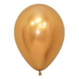 Balão Dourado Alumínio Tamanho 16 Pm