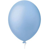 Balão Liso Azul Candy Festball 50