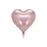 Balão Metalizado 10 Polegadas Coração 25cm