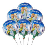 Balão Metalizado Frozen / Festas E Aniversarios 10 Unidads