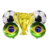 Balão Metalizado Futebol Copa Do Mundo