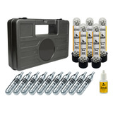 Balas Airsoft 1000 Bbs Alumínio 6mm + Maleta + 10 Co2 + Óleo