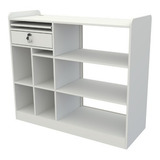 Balcão Caixa Vitrine M5 Esquerdo Mdf Atendimento Loja,valet 