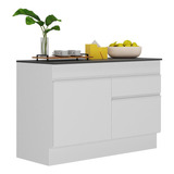 Balcão Cozinha P/ Pia 120cm Veneza Multimóveis Mp2117.891