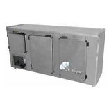 Balcão De Encosto 1.80mt Em Aço Inox Refrigel