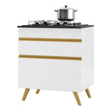 Balcão P/ Cooktop 70cm Multimóveis Veneza Gw Fg3706 Branco