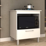 Balcão Para Cooktop 4 Bocas Com Porta Basculante J Fbwt