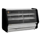 Balcão Refrigerado Preto 1,80 Mercadinho Expositor Padaria 220v