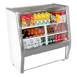 Balcã£o Refrigerado Pop 1,00 Mt Vidro Reto Refrigel