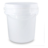 Balde Alimentício 5 Litros Plástico C/ Alça Plástica - 10 Un