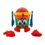 Balde De Areia Castelo Praia Criança Verão Acessório Kit 