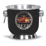 Balde De Gelo Alumínio Cerveja Top 8 Lt -premium Personalizo