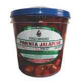 Balde De Pimenta Jalapeño Em Rodelas, Conserva Com 3,2kg
