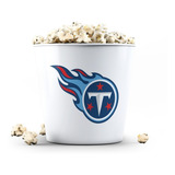 Balde De Pipoca 3,5l Nfl Futebol Americano Tennessee Titans