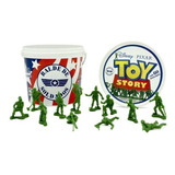 Balde De Soldados Toy Story - Toyng - (3+) - 60 Soldadinhos